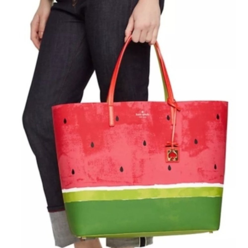 Authentic Kate Spade Splash WatermelonTote LASTONE - Picture 1 of 8
